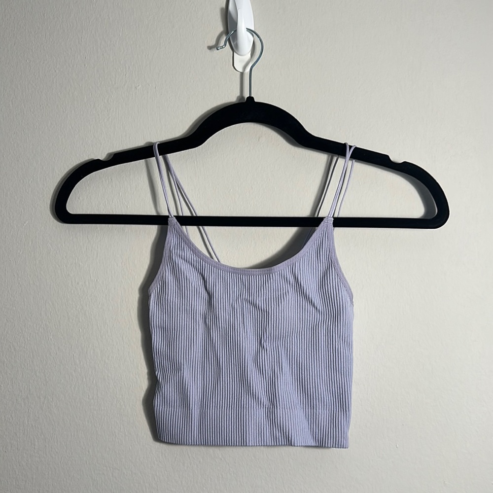 NWOT Aritzia/Sunday Best Light Purple Bra Top